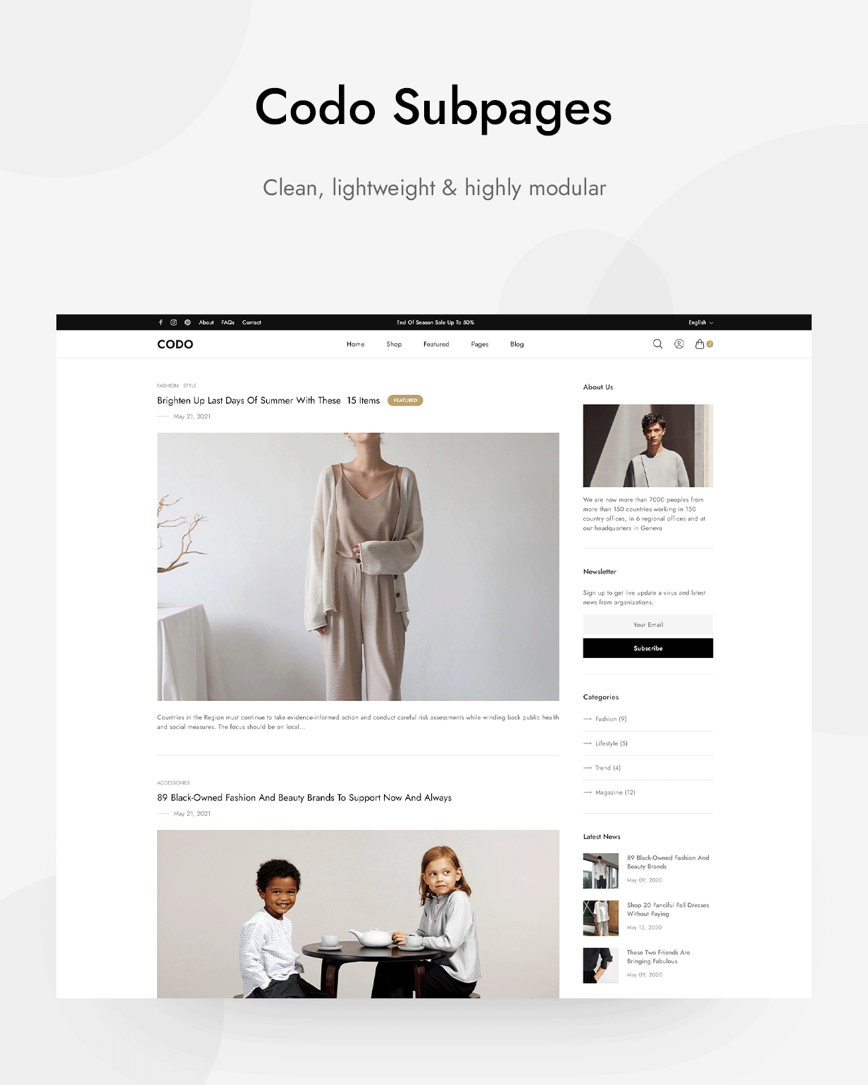 Codo - Modern & Minimal Shopify Theme - 9
